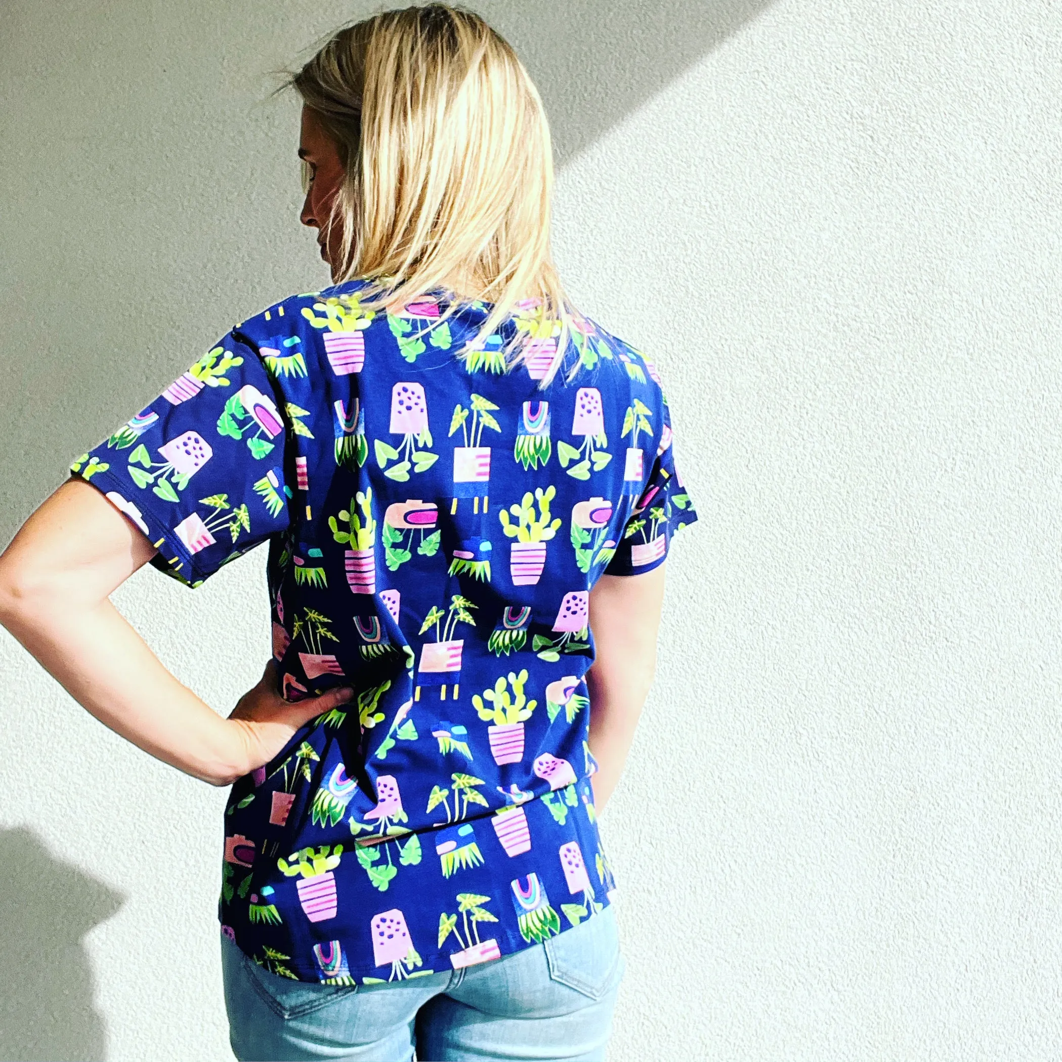 Let It Grow Everyday Tee Navy