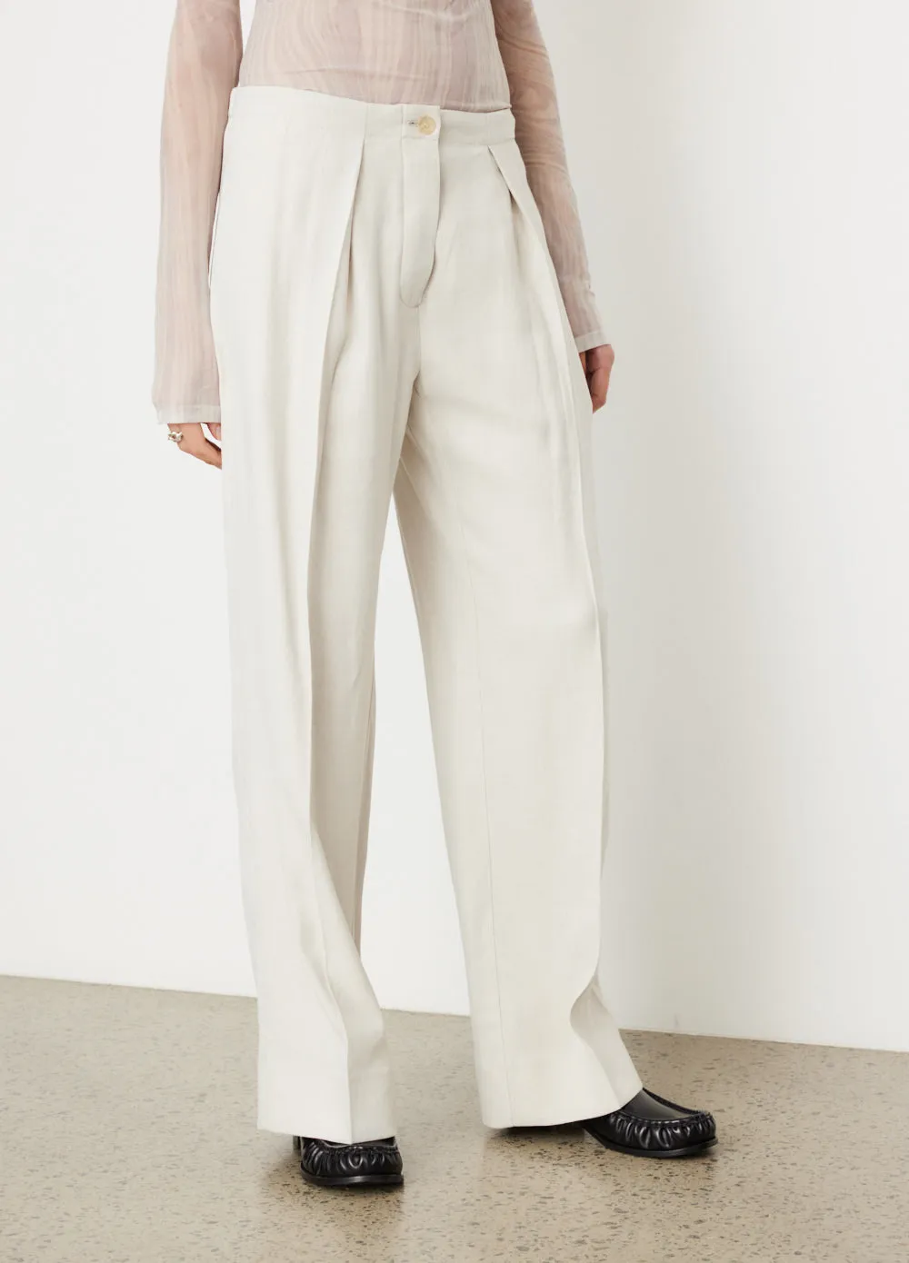 Pernille Flu Str Suit Trousers