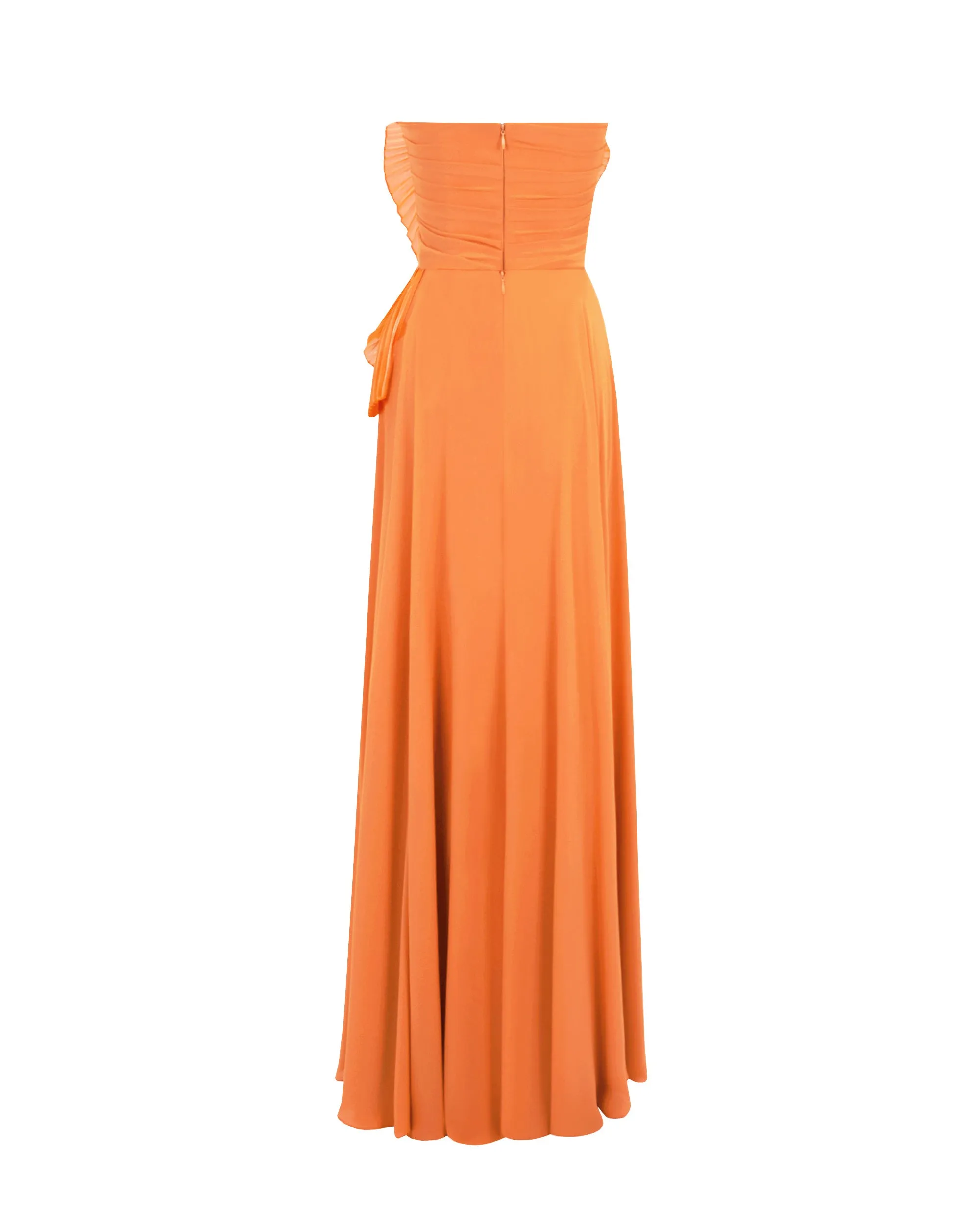 Strapless Flower Dress
