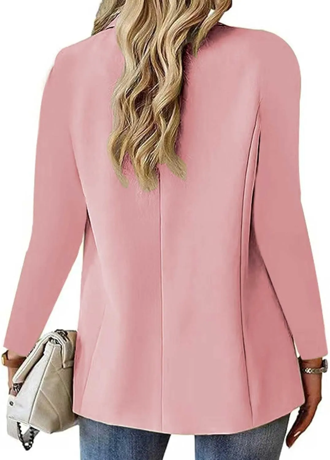 Womens Casual Blazers Business Casual Dressy Long Sleeve Jackets Lightweight Blazer Spring Summer Cardigan Work Suit